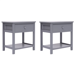 Mesas de cabeceira 40x29x42 cm 2 pcs mad