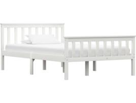 Cama  283216 Pinho Maciço Branco (120x200 cm)