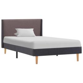  - Cama  286686 Tecido Cinzento (100x200 cm)