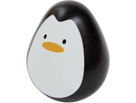 Pinguim sempre em Pé PLAN TOYS Madeira