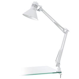 EGLO MY LIGHT MY STYLE Candeeiro de Estirador Firmo, 40 W, Branco Brilhante