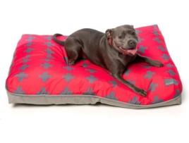 Cama para Cães (Cinzento - 53x68cm - Poliéster)