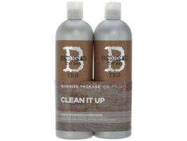 Bed Head Homens Clean Up Pack Shampoo + Condicionador 1500 Ml