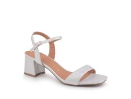 Sandálias BESHOES (39 - Prateado)