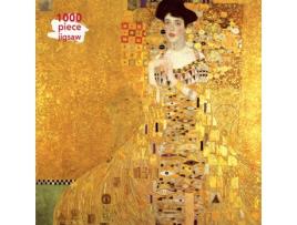 Livro adult jigsaw puzzle gustav klimt: adele bloch bauer de created by flame tree studio (inglês)