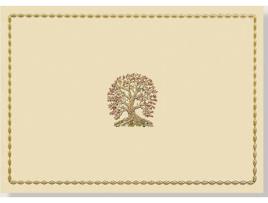 Livro note card tree of life de created by peter pauper press (inglês)