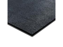 Tapete de borracha reciclada em rolo - Plano 2 mm - Largura 120 cm