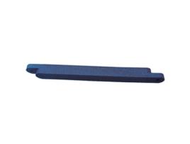 Borracha - Peça final - 110 x 10 x 10 cm - Azul