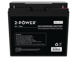 2-Power 12V 18Ah VRLA Battery