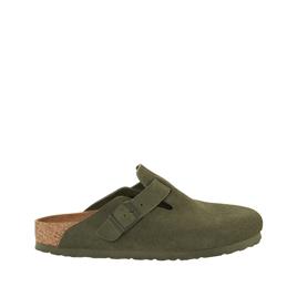 Birkenstock Chinelos em pele camurça, Boston