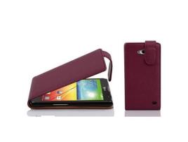 Capa para LG L70 (1. SIM) CADORABO Roxo