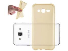 Capa para Samsung Galaxy J3 2015 Dorado