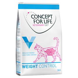 Concept for Life Veterinary Diet Weight Control  - Pack económico: 3 x 3 kg