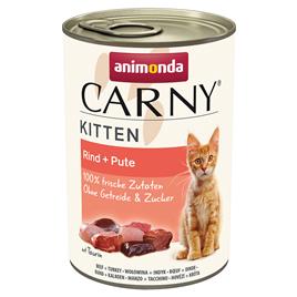 Animonda Carny Kitten 12 x 400 g  - Vaca e peru