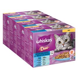 Whiskas Duo 48 x 85 g Pack misto em saquetas - Delicias do mar em gelatina