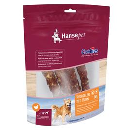Hansepet Cookies palitos XL de peito de frango para cães - 450 g
