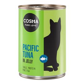 Cosma Original em gelatina 12 x 400 g - Pack económico - Atum do Pacífico