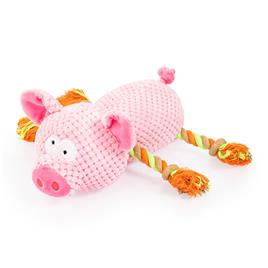 Porquinho de peluche Doglove para cães - 25 x 27 x 10 cm (C x L x A)