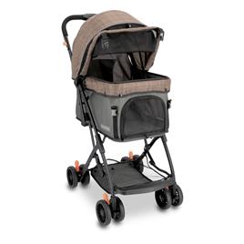 Carrinho HAFENBANDE Buggy Sailor para animais de estimação - Castanho claro/cinzento