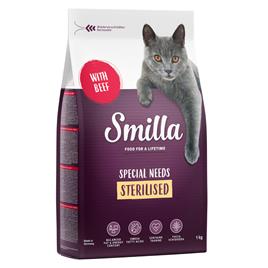 Smilla Adult Sterilised com vaca - Pack económico: 2 x 10 kg