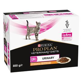 Purina Pro Plan Feline UR ST/OX Urinary Veterinary Diets com frango - 10 x 85 g