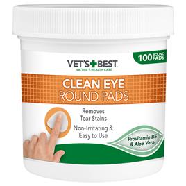 Vet's Best® Clean toalhitas para limpar os olhos para cães - 100 toalhitas