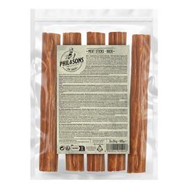 Phil & Sons palitos de carne de pato para cães - Pack económico: 5 x 5 unidades