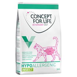 Concept for Life Veterinary Diet 3 x 3 kg - Pack económico - Hypoallergen Insect