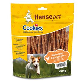 Cookie´s Delikatess Stickies de frango e arroz - Pack económico 3 x 200 g