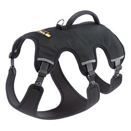 Peitoral Ferplast Ergotrekking preto - L: 70 - 80 cm de peito
