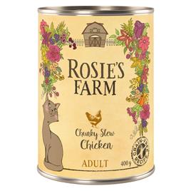Rosie's Farm Adult 12 x 400 g para gatos - Pack económico - Frango