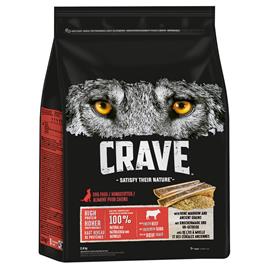 Crave Adult com carne de vaca, medula e cereais ancestrais ração para cães - 2,8 kg