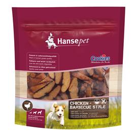 Hansepet Cookies BBQ Style snacks com frango para cães - Pack económico: 2 x 475 g