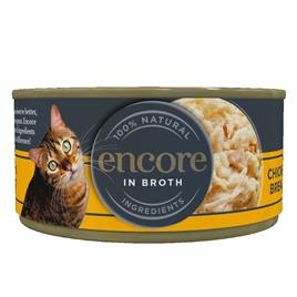 Encore em latas 16 x 70 g comida húmida para gatos  - Peito de frango