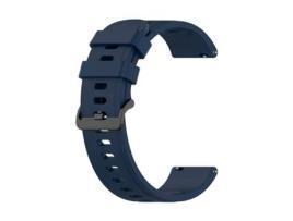 Bracelete PHONECARE Silicone Com Fivela para TicWatch E2 - Azul