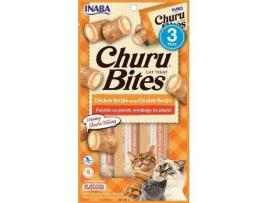 Snack para Gatos INABA Churu Bites (30 g - Seca - Sabor: Galinha)