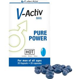 HOT - CAPAS V-ACTIV PARA HOMENS 20 UNIDADES
