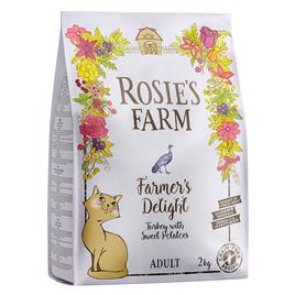 Rosie's Farm Adult peru com batata-doce para gatos - 2 kg