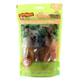 DeliBest Vital Natura Snack com óleo de salmão para cães - 200 g