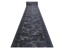 Passadeira Base Antideslizante DYWANY LUSZCZOW Tribe Antracite 80 cm