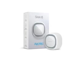 Sirene de Interior Sem Fios / Z-Wave+ 105Db Aeotec