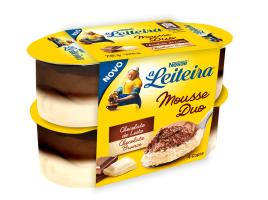 Sobremesa Leiteira Mousse Duo 4x59g