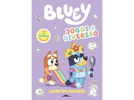Bluey Jogos E Diversão Livro De Colorir