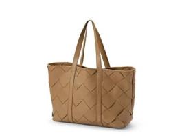 Mala Braided Tote Caramel Brown ELODIE DETAILS