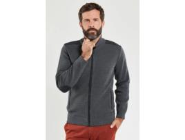 Cardigan de Homem ARMOR-LUX (L - Cinzento)