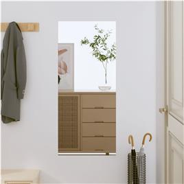 vidaXL Espelho de parede retangular 40x80 cm vidro