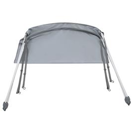 INTEX Toldo para barco 160x142 cm tecido oxford cinzento