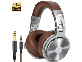 Oneodio Wired Professional Studio Pro Dj Auscultadores com Microfone Sobre a Orelha Hifi Monitor Música Auscultadores para Telefone Pc
