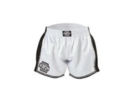Calções para Mulher de Boxe KWON (S - Poliéster - Branco)