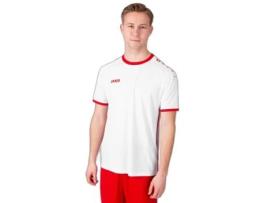 T-shirt para Futebol JAKO (Unissexo - Branco - S)